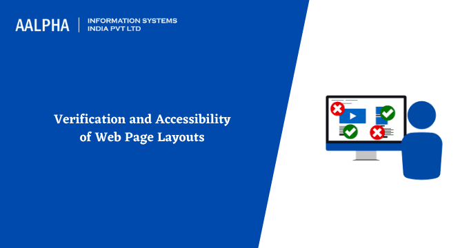 Verification and Accessibility of Web Page Layouts