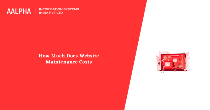 How Much Does Website Maintenance Costs