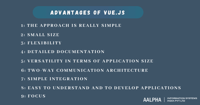vuejs advantages