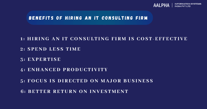 Benefits of Hiring an IT Consulting firm