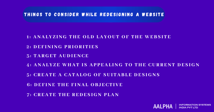 Website revamp checklist