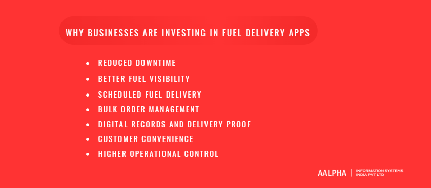 Why Businesses Are Investing in Fuel Delivery Apps Why Businesses Are Investing in Fuel Delivery Apps