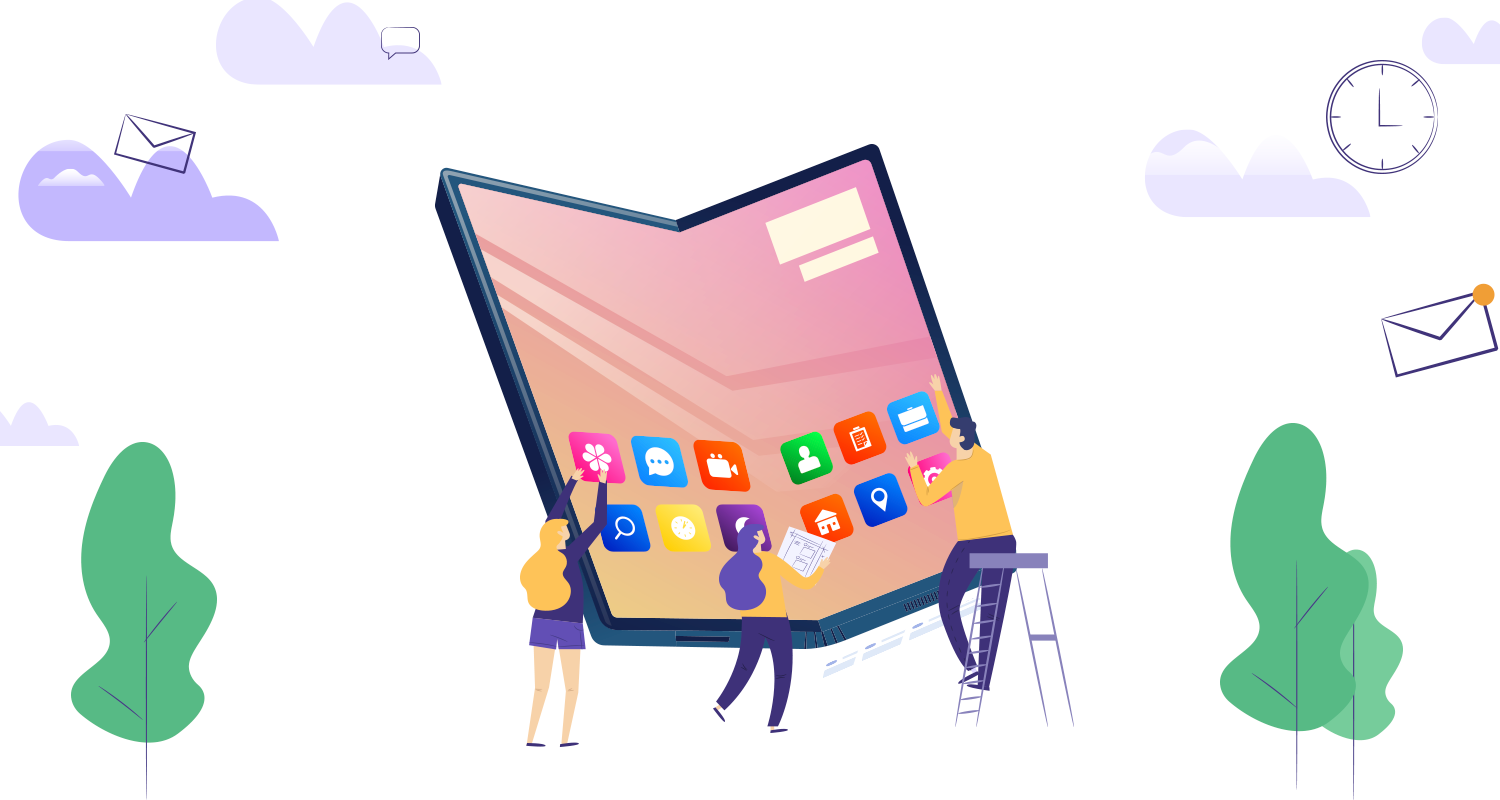 develop apps for foldable devices