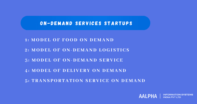 On-demand services startups