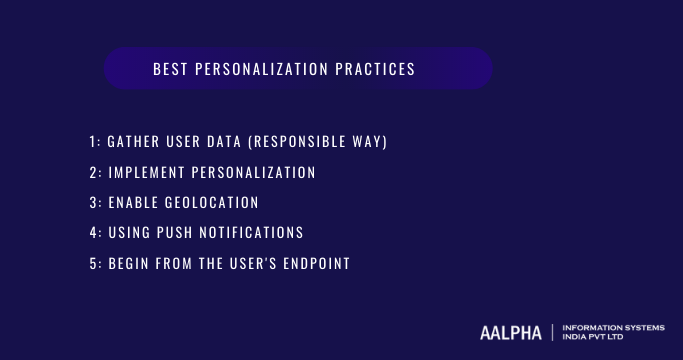 user experience personalization