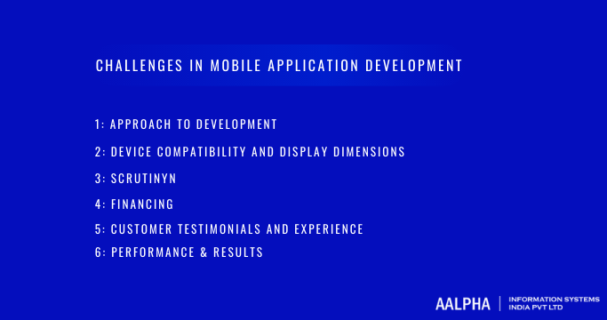 Challenges in Mobile Application Development