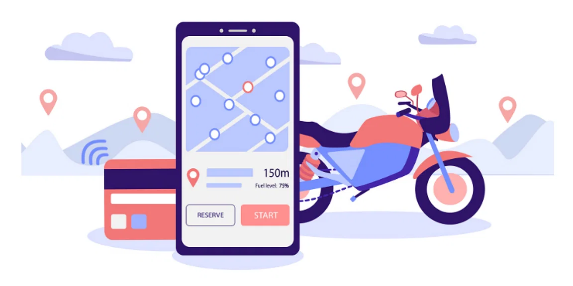 develop a bike rental app