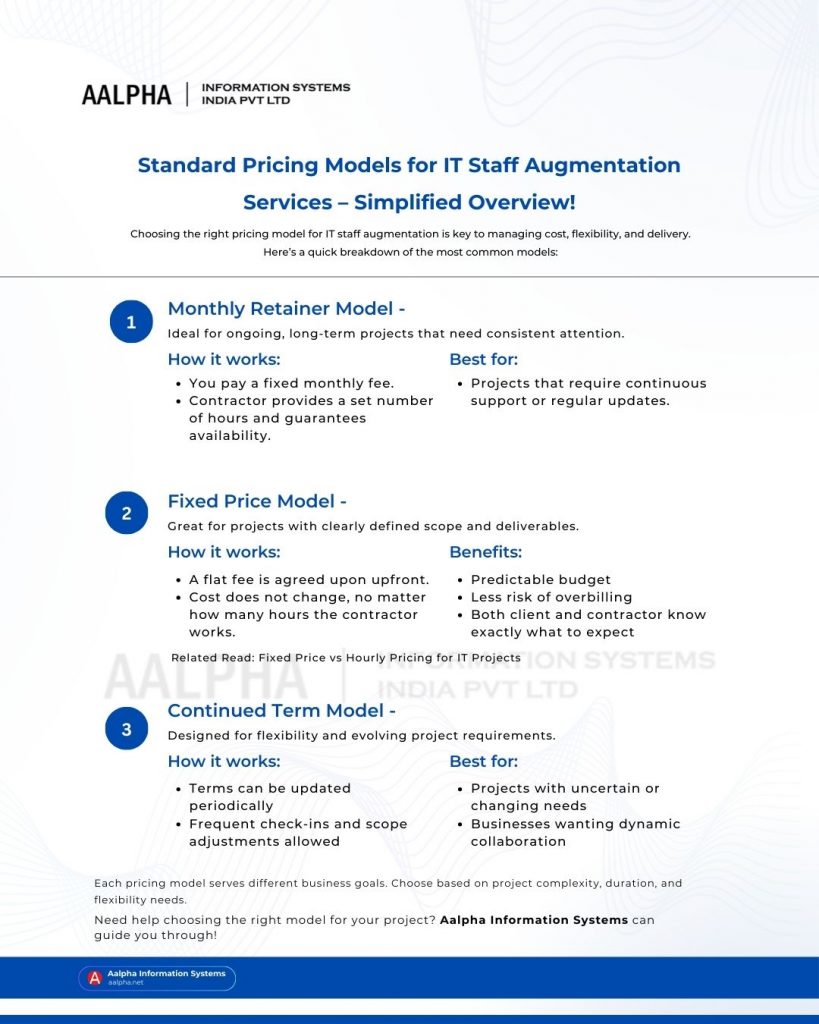 it staff augmentation cost
