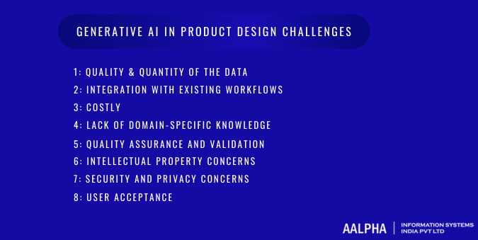 Generative AI in product design challenges