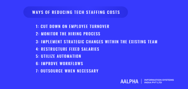 how to reduce tech staffing costs