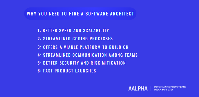 Why you need to hire a software architect