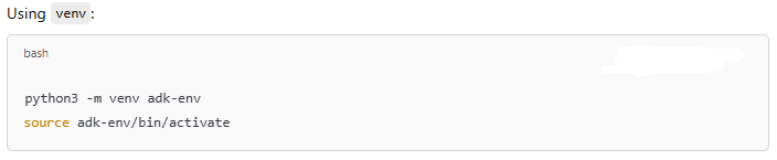 Setting Up a Virtual Environment