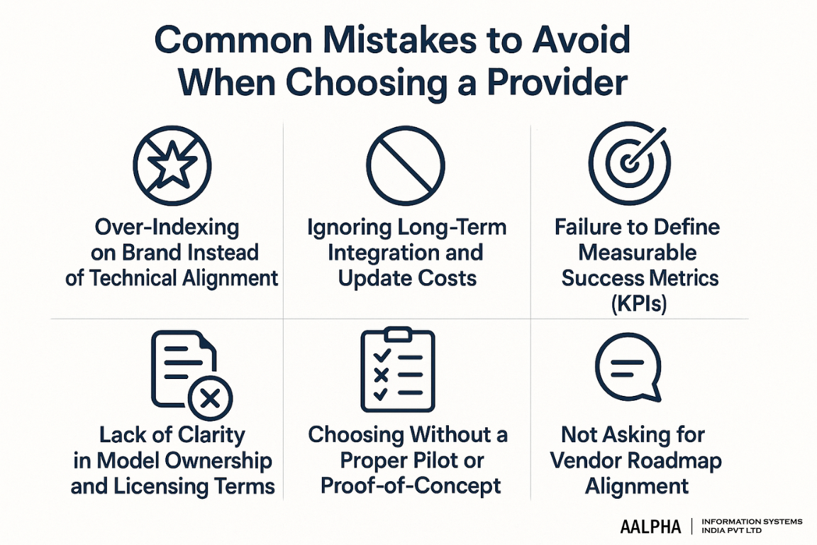 Common Mistakes to Avoid When Choosing a AI Managed Service Provider