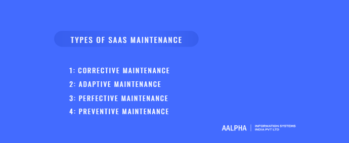 Types of SaaS Maintenance