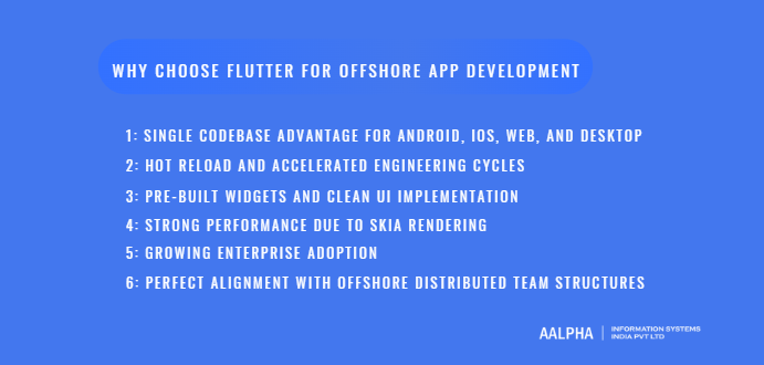 Why Choose Flutter for Offshore App Development