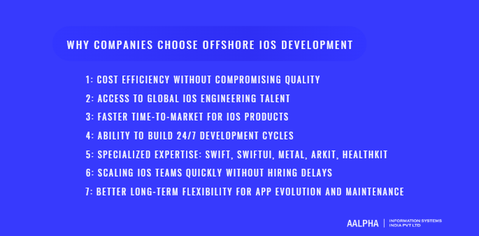 Why Companies Choose Offshore iOS Development