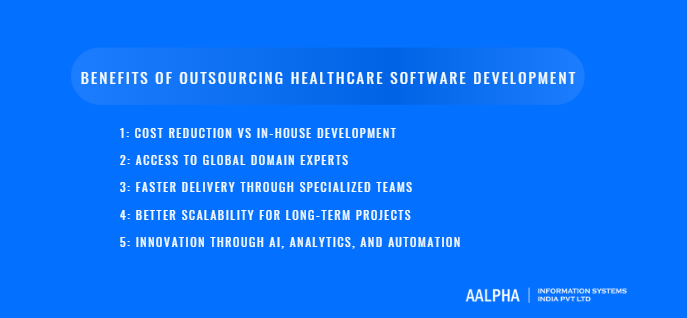 Benefits of Outsourcing Healthcare Software Development