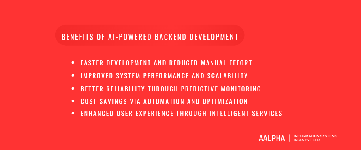 Benefits of AI-Powered Backend Development
