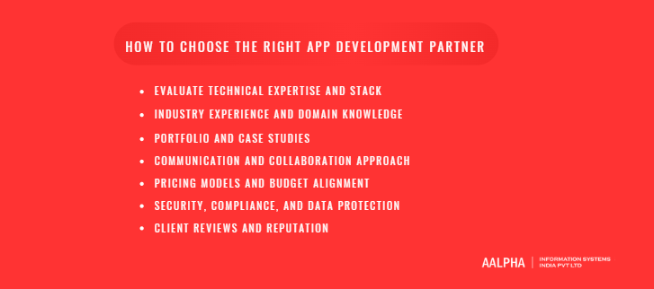 How to Choose the Right App Development Partner
