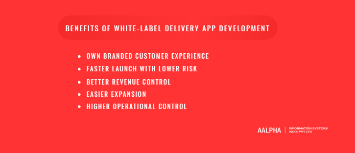 Benefits of White-Label Delivery App Development Benefits of White-Label Delivery App Development