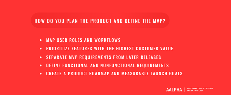 How do you plan the product and define the MVP How do you plan the product and define the MVP