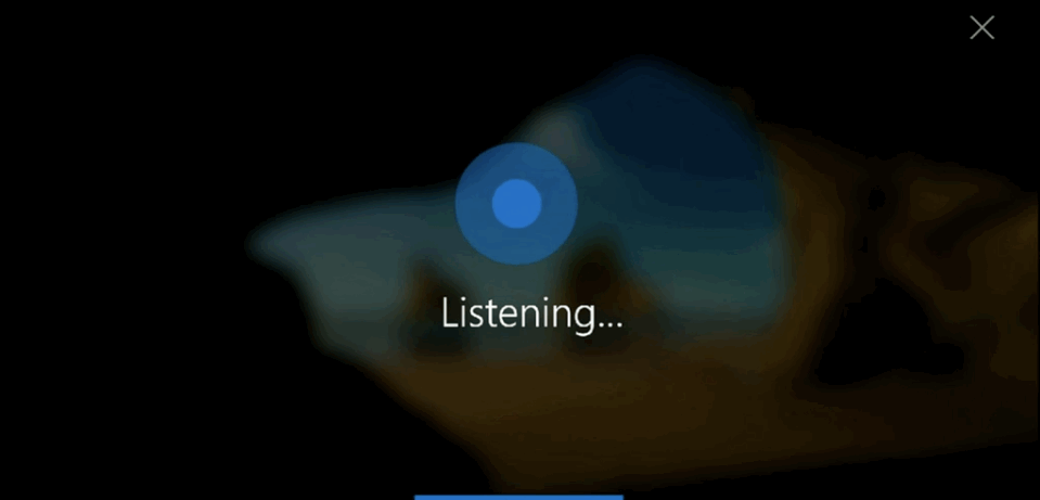 Cortana app