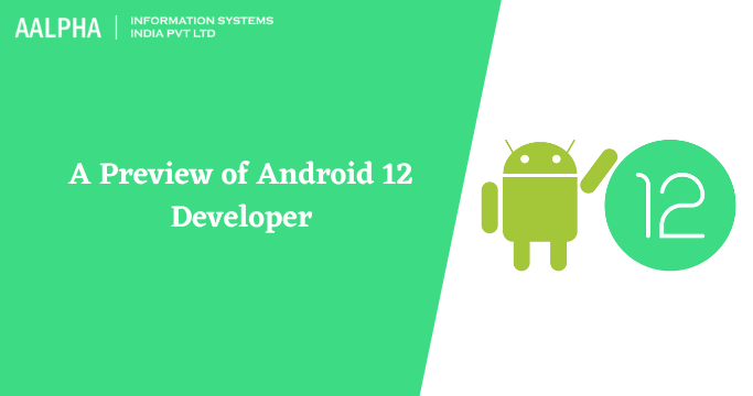 Android 12 Developer Preview