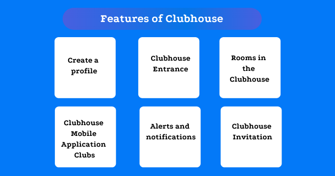 Features of Clubhouse