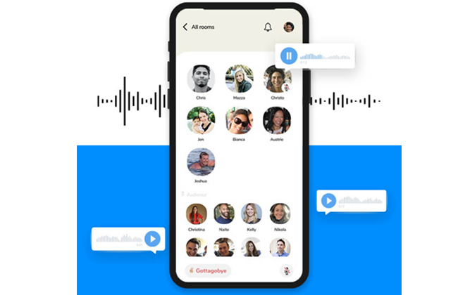 voice chat app clubhouse