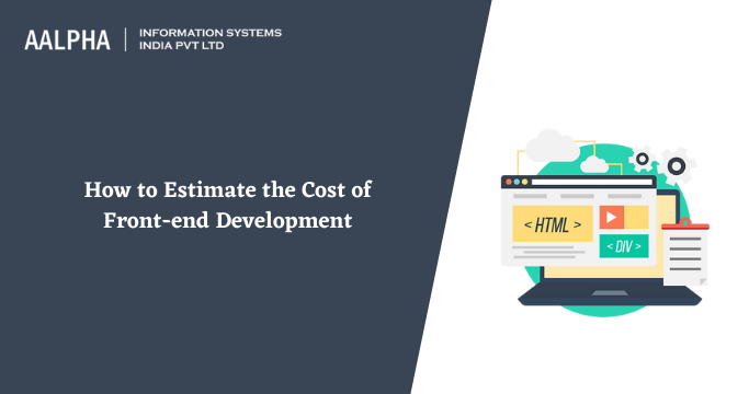 front-end development cost