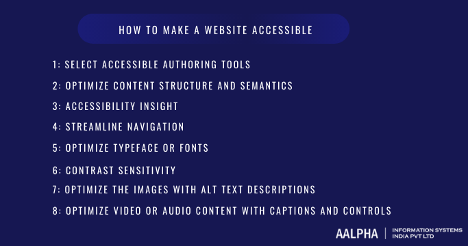 How to make a website accessible