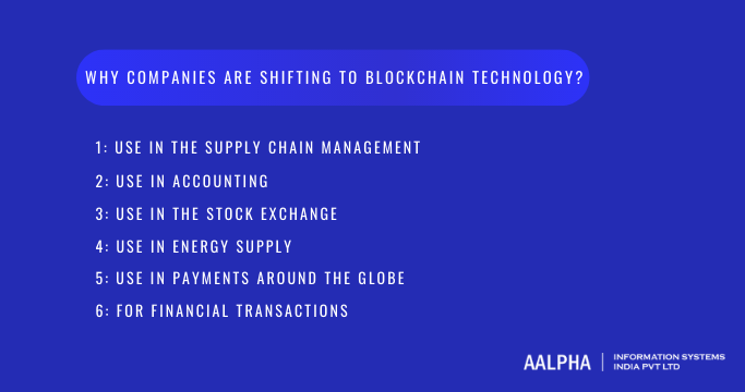 Why companies are shifting to blockchain technology