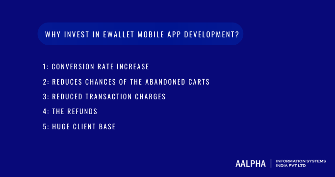 Why invest in ewallet mobile app development