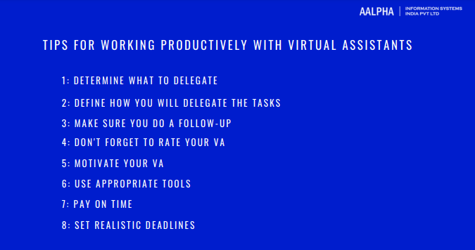 how to work with a virtual assistant