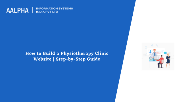 physiotherapy website development